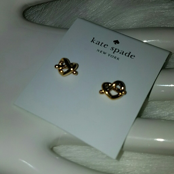 Kate spade pretzel stud earrings - Picture 3 of 3